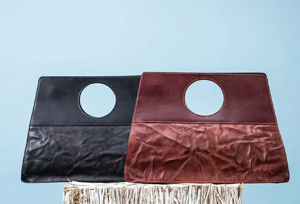 Handmade Genuine Leather Handbag Shopper Bag Crossbody Bag Shoulder Bag Purse For Women