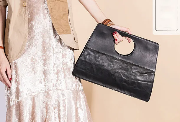 Handmade Genuine Leather Handbag Shopper Bag Crossbody Bag Shoulder Bag Purse For Women