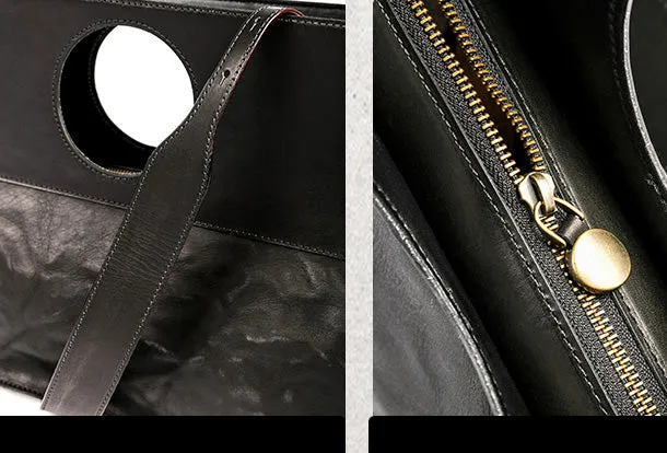 Handmade Genuine Leather Handbag Shopper Bag Crossbody Bag Shoulder Bag Purse For Women