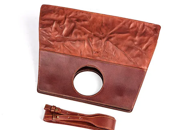 Handmade Genuine Leather Handbag Shopper Bag Crossbody Bag Shoulder Bag Purse For Women