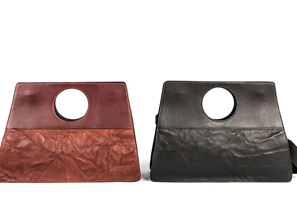 Handmade Genuine Leather Handbag Shopper Bag Crossbody Bag Shoulder Bag Purse For Women