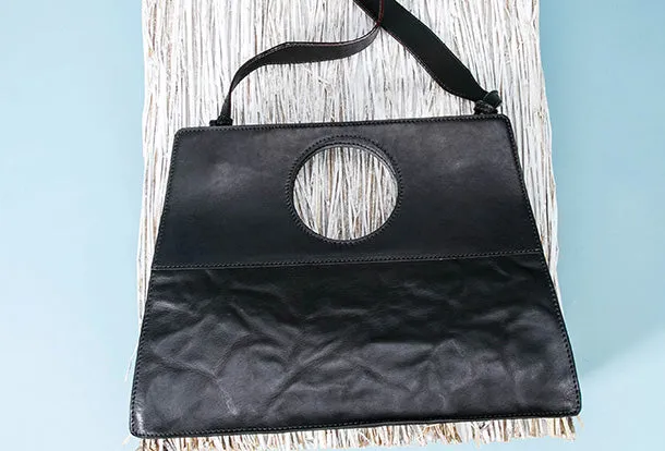 Handmade Genuine Leather Handbag Shopper Bag Crossbody Bag Shoulder Bag Purse For Women