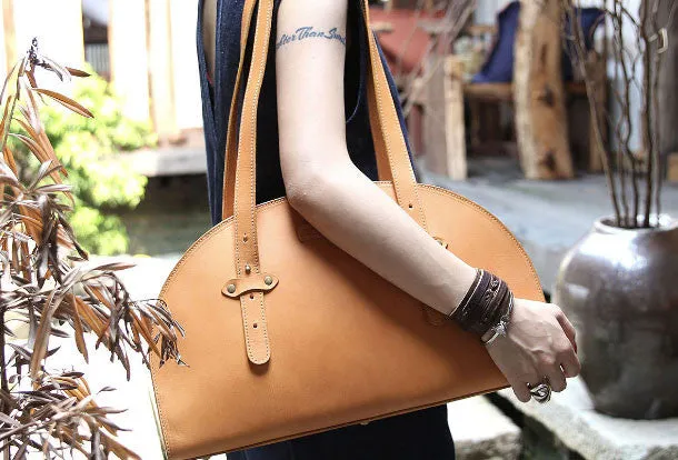 Handmade handbag bag shopper purse leather bag shoulder bag women