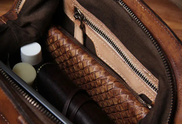 Handmade Leather handbag purse shoulder bag for women leather shopper bag