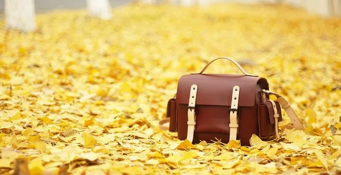Handmade Leather Red Womens Messenger Bag Fashion Shoulder Bag for Women