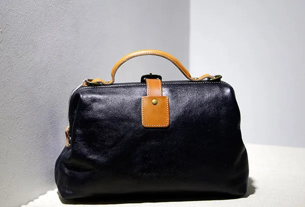 Handmade Leather tote bag shopper bag for women leather shoulder bag handbag