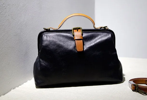 Handmade Leather tote bag shopper bag for women leather shoulder bag handbag