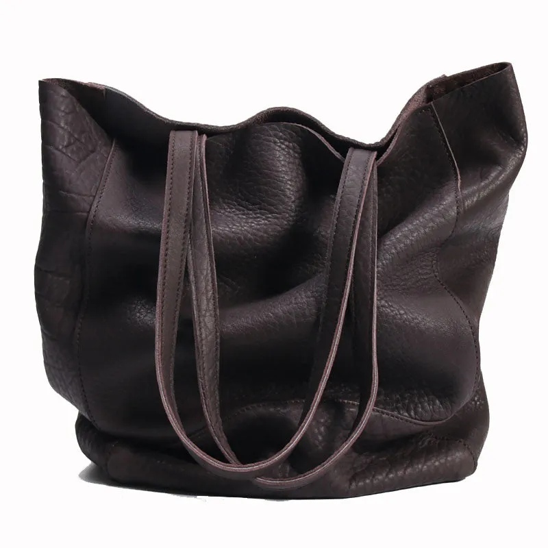 Handmade LEATHER WOMEN Large Tote Bag Tote Shoulder Purse FOR WOMEN