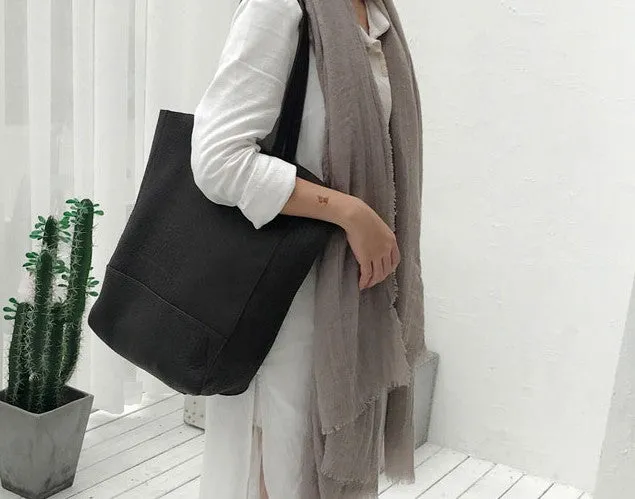Handmade LEATHER WOMEN Large Tote Bag Tote Shoulder Purse FOR WOMEN