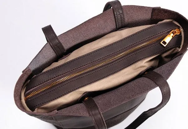 Handmade LEATHER WOMEN Large Tote Bag Tote Shoulder Purse FOR WOMEN