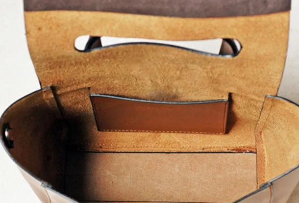 Handmade Vintage Leather Womens Handbag Shoulder Bag for Women