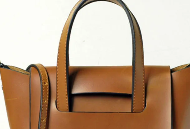 Handmade Vintage Leather Womens Handbag Shoulder Bag for Women