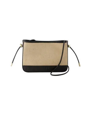 Helene Shoulder Bag - A.P.C. - Canvas - Black