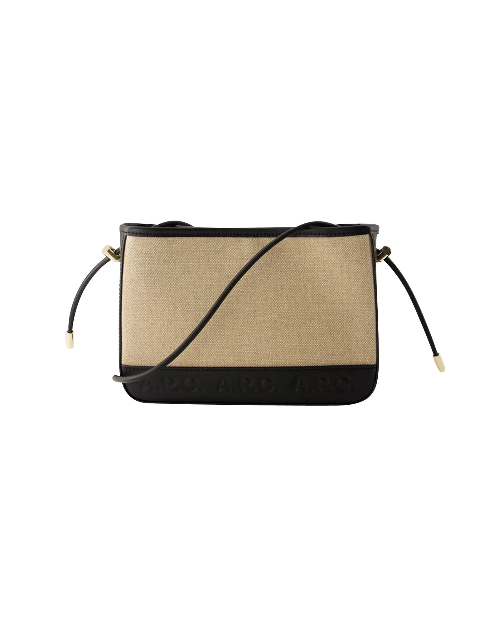 Helene Shoulder Bag - A.P.C. - Canvas - Black
