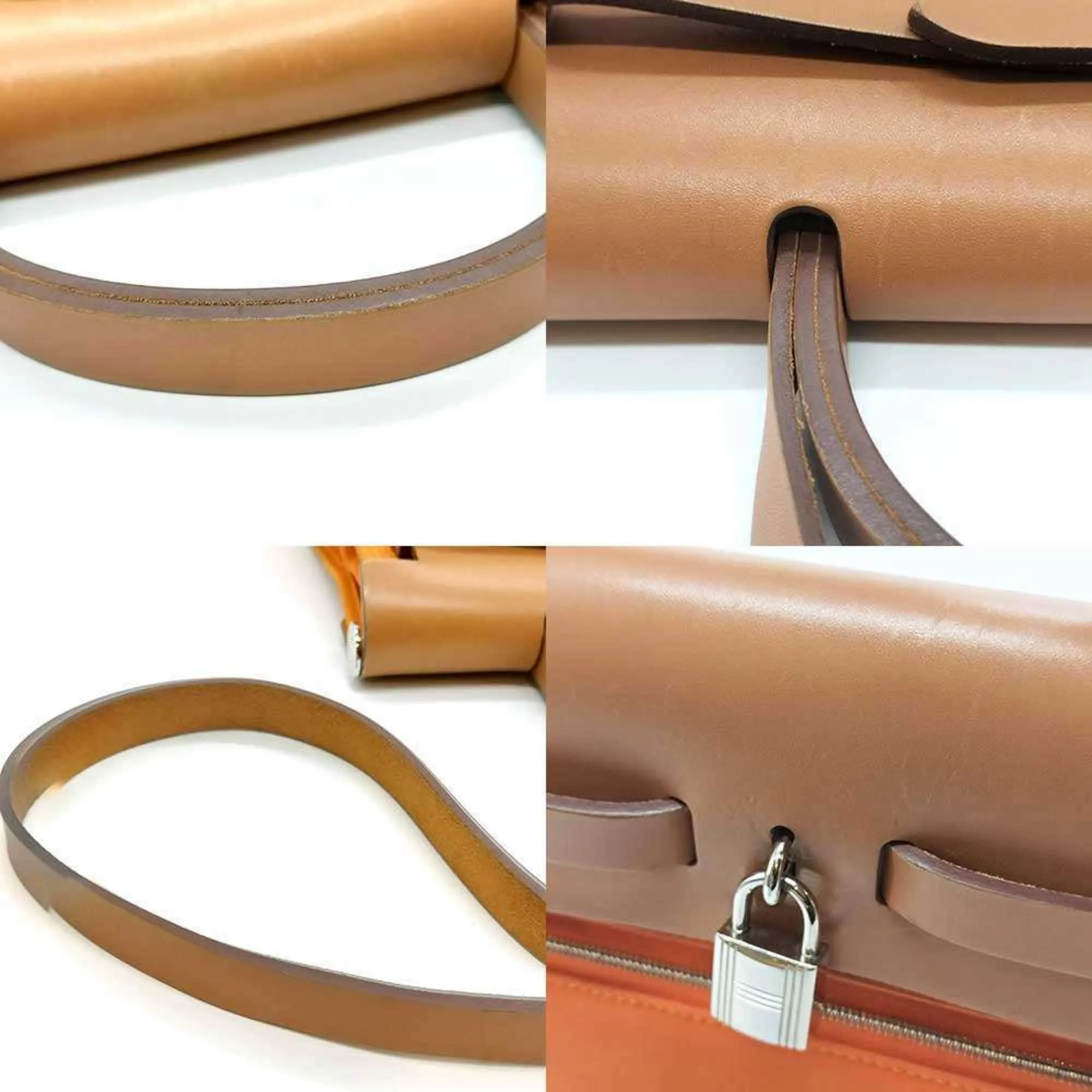Hermes  Toile Officier Shoulder Bag (Pre-Owned)