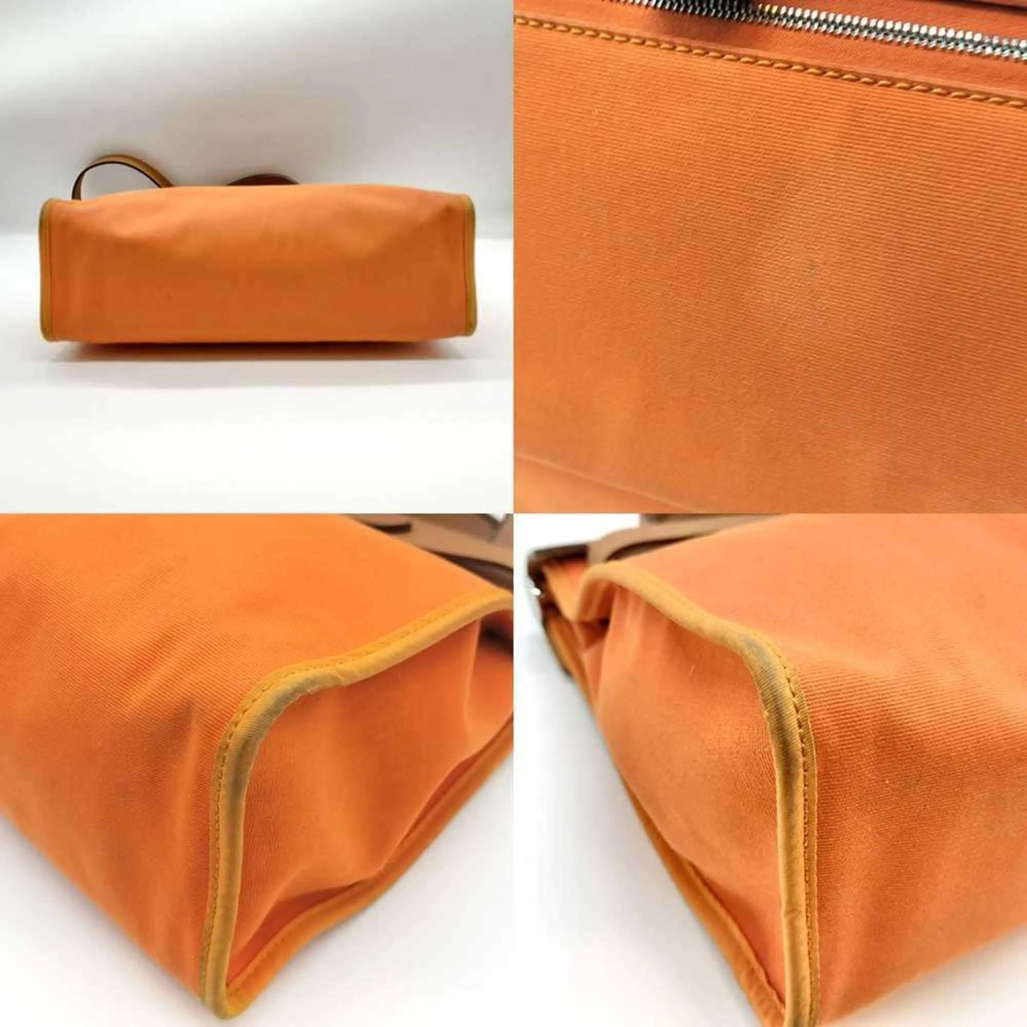 Hermes  Toile Officier Shoulder Bag (Pre-Owned)