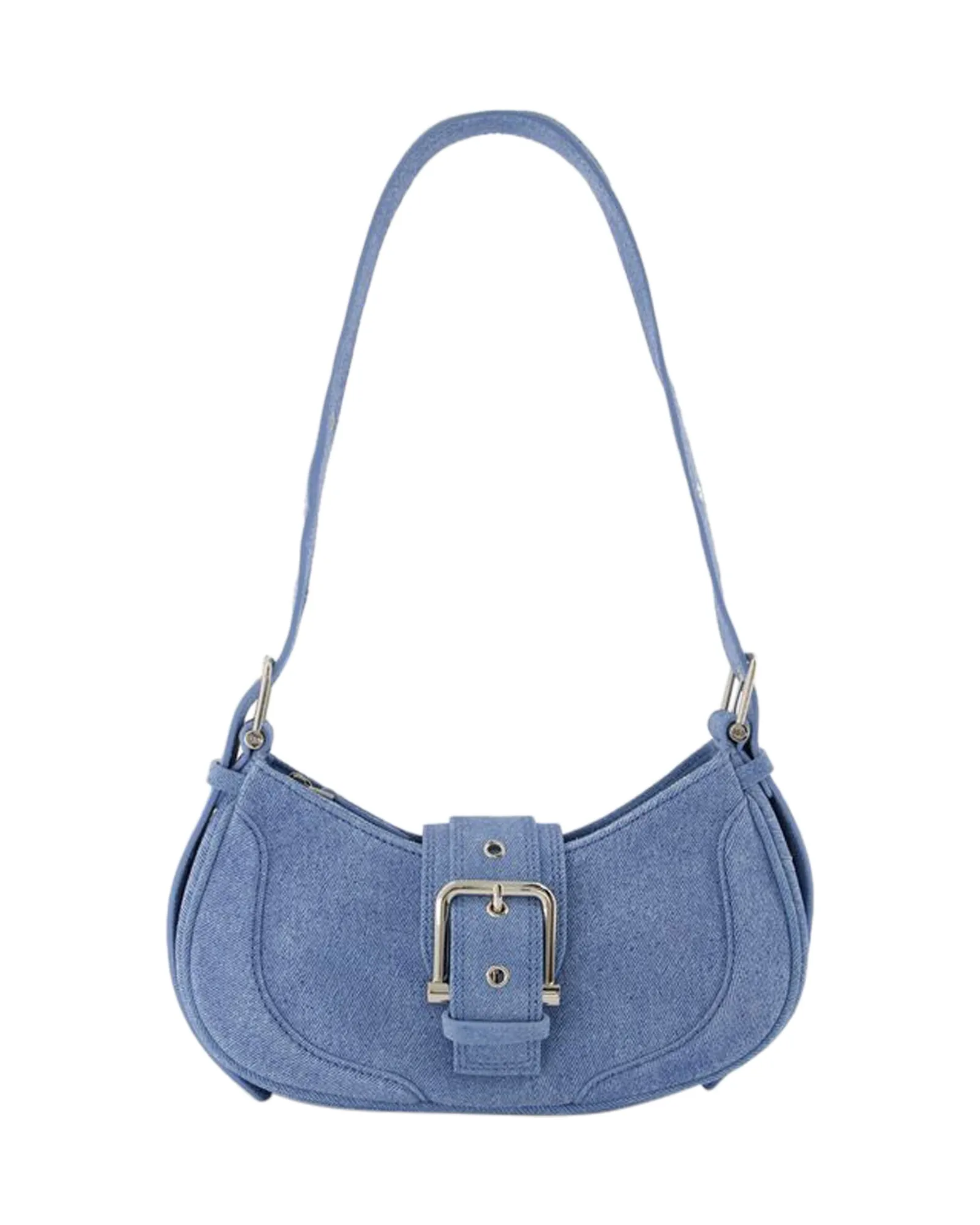 Hobo Brocle Hobo Bag - Osoi - Denim Sky - Suede