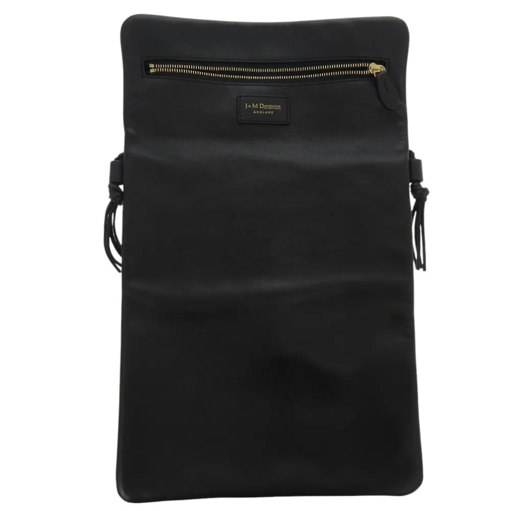 J&M Davidson Shoulder Bag leather black