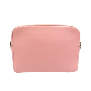 J&M Davidson Shoulder Bag leather pink Women Used