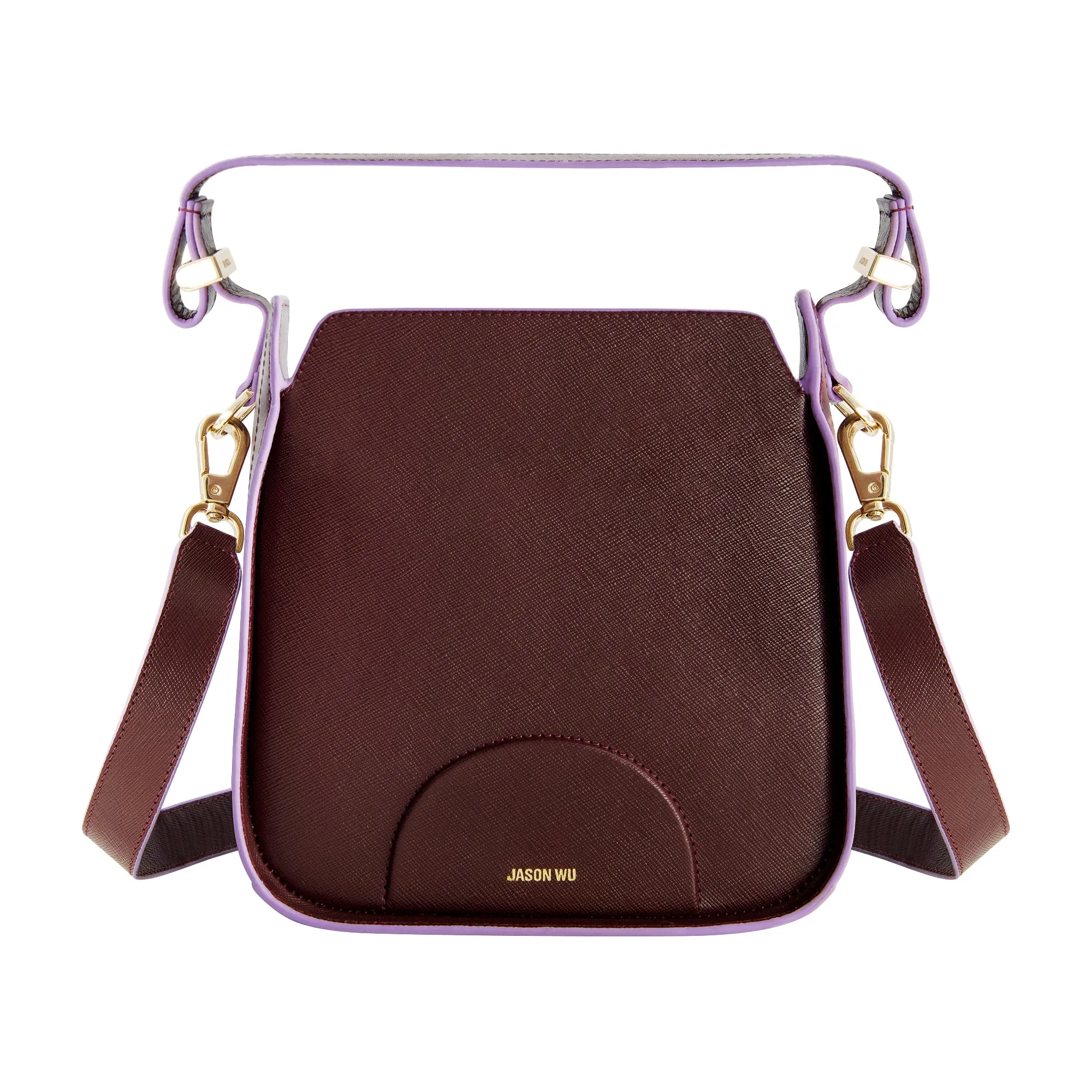 Jason Wu Convertible Shoulder Bag C Classic Elegance with a Modern Touch - Grape