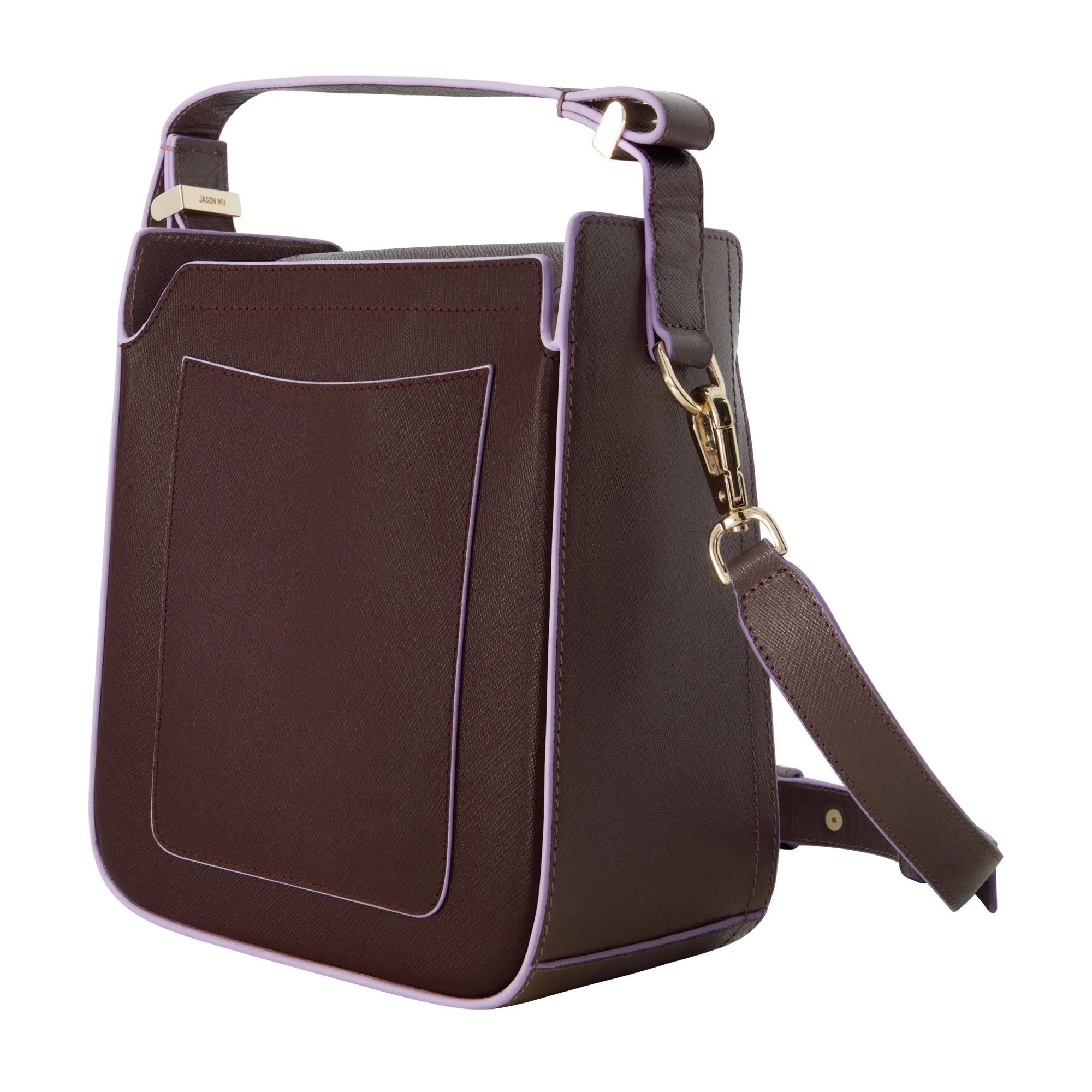 Jason Wu Convertible Shoulder Bag C Classic Elegance with a Modern Touch - Grape