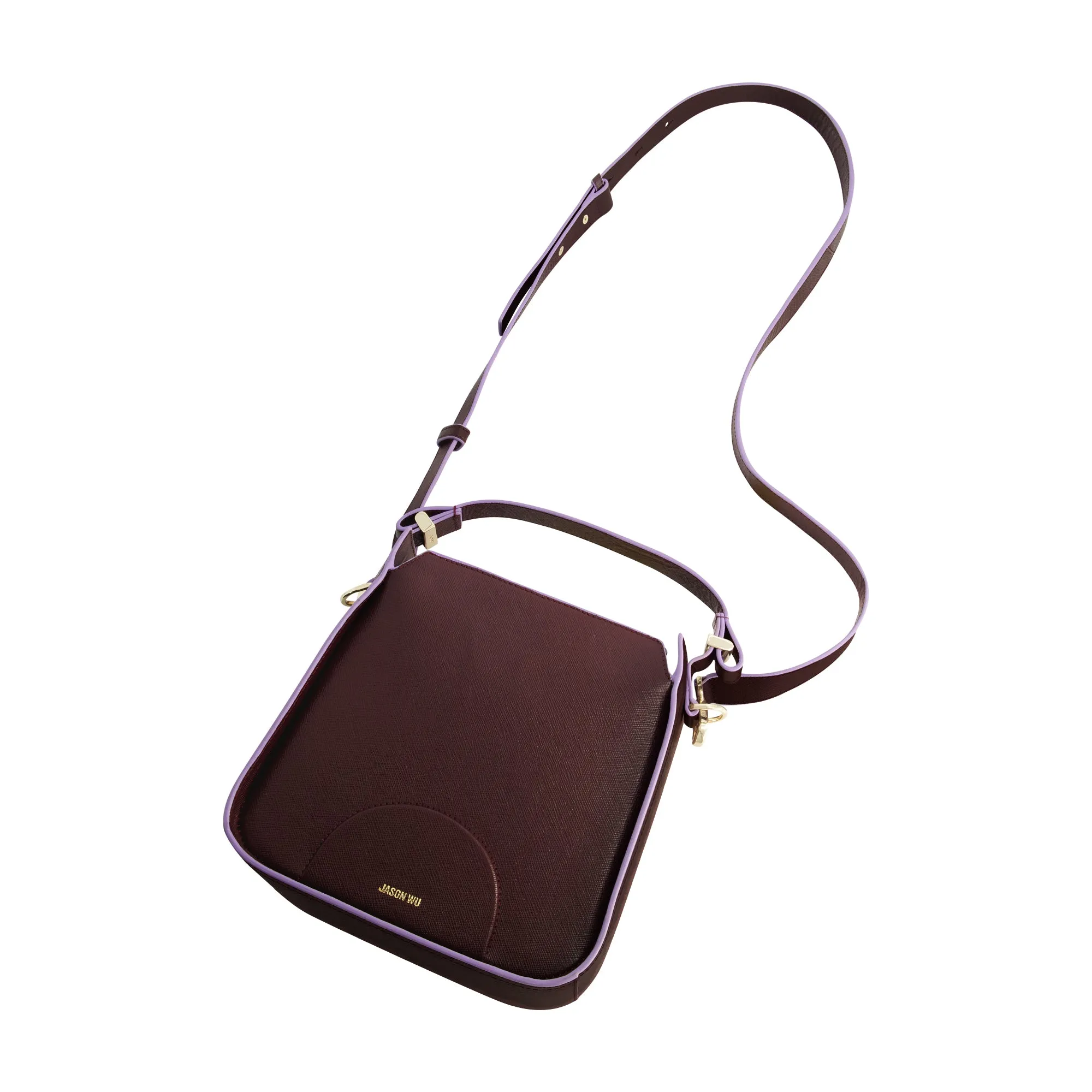 Jason Wu Convertible Shoulder Bag C Classic Elegance with a Modern Touch - Grape