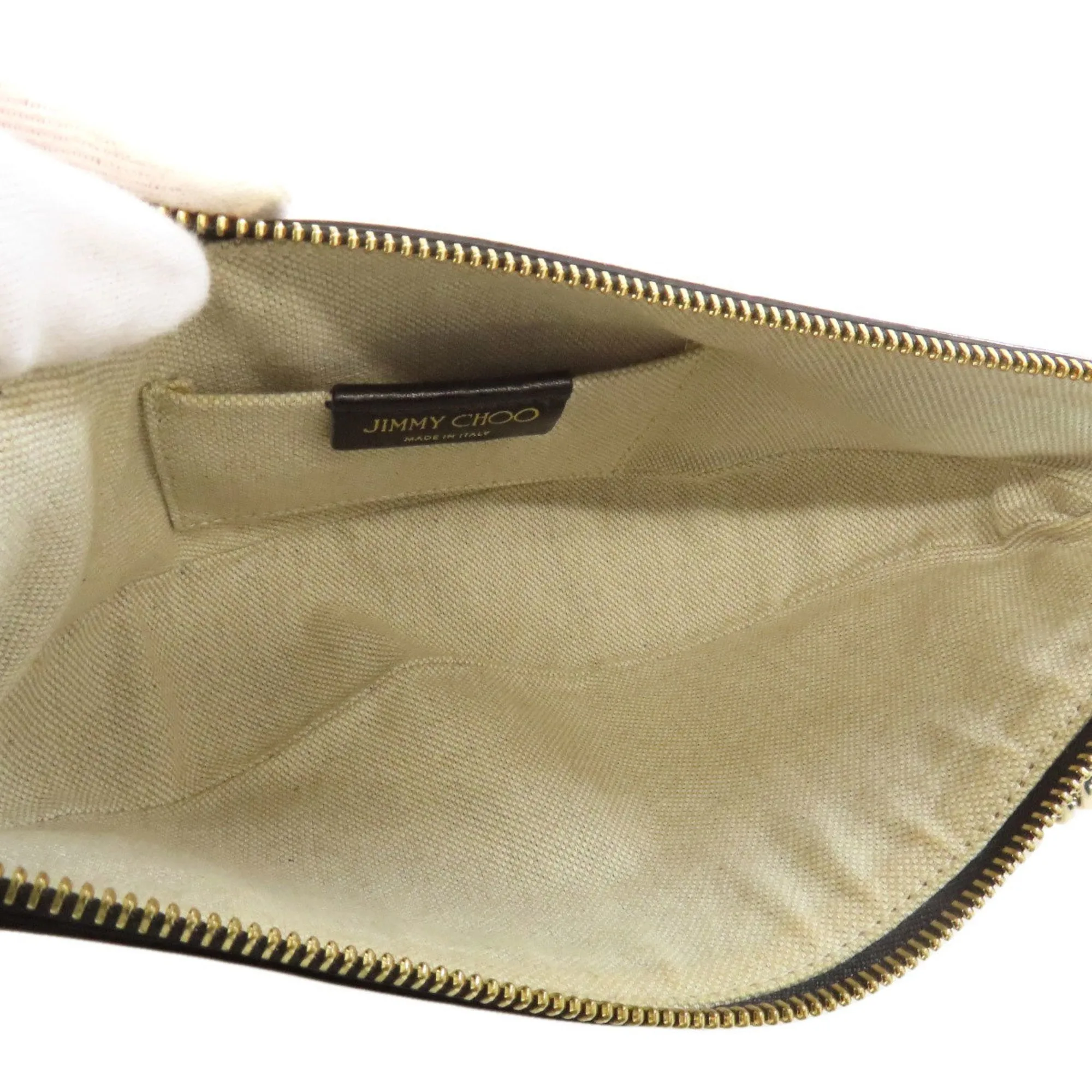 Jimmy Choo Leather Shoulder Bag (Pre-Owned)