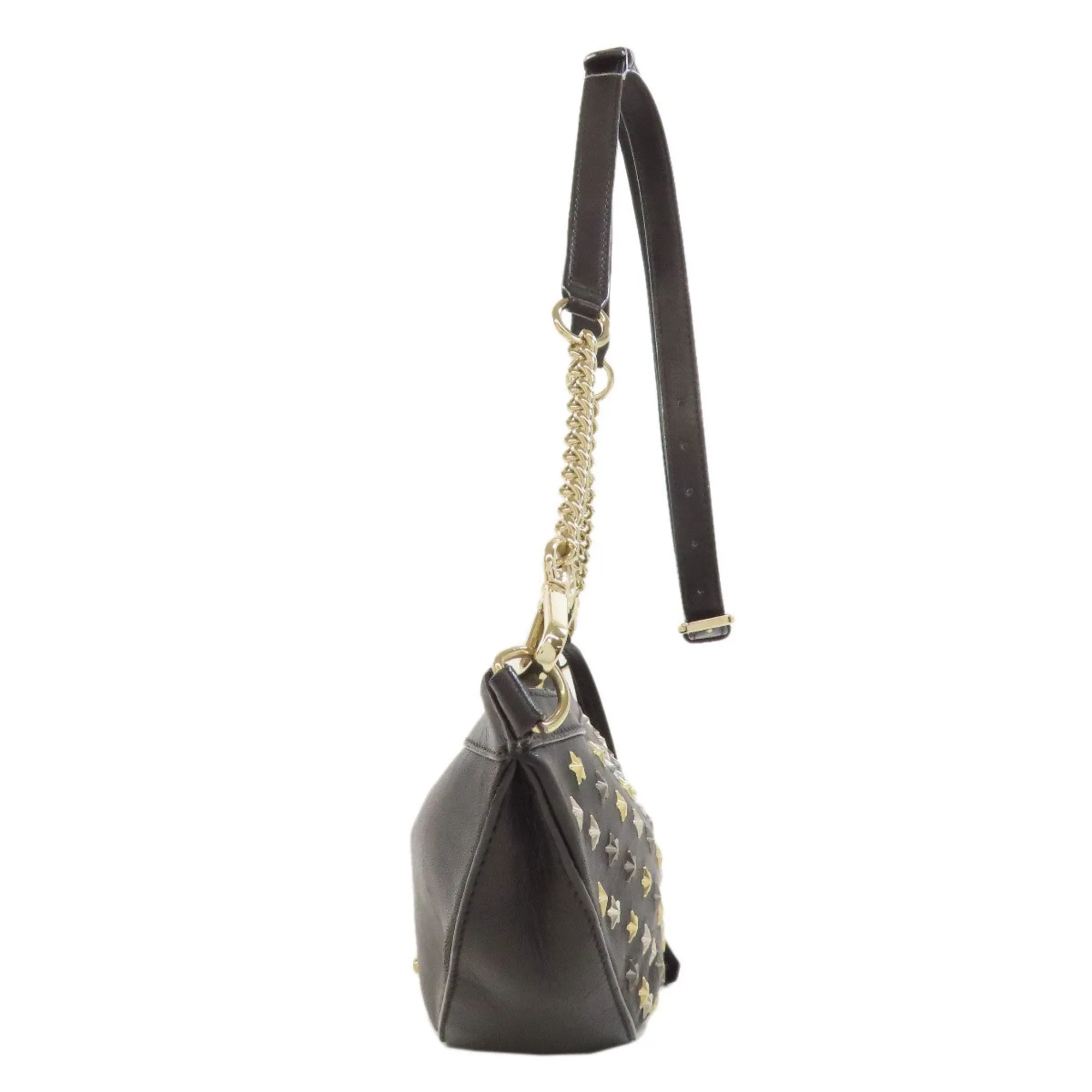 Jimmy Choo Leather Shoulder Bag (Pre-Owned)