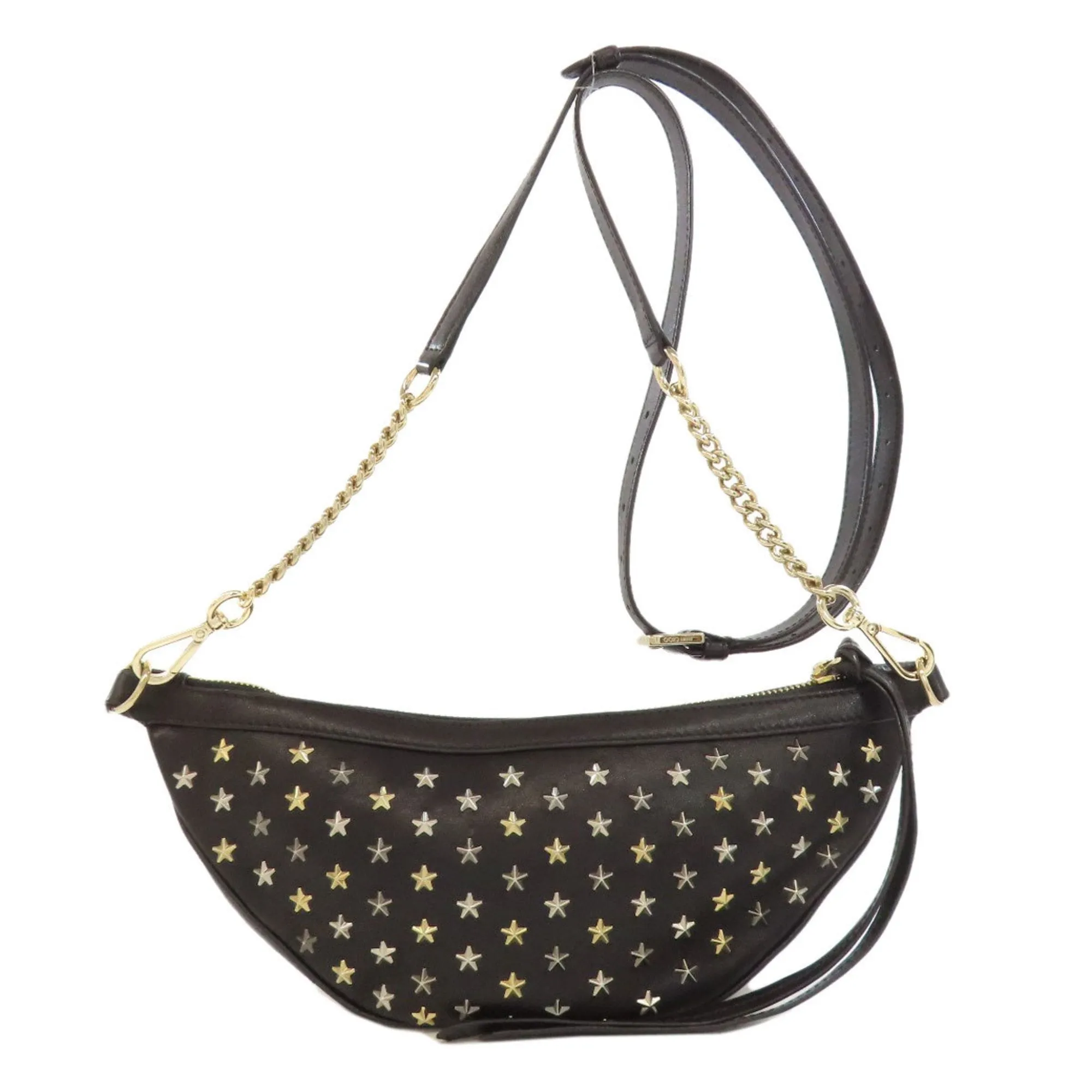 Jimmy Choo Leather Shoulder Bag (Pre-Owned)