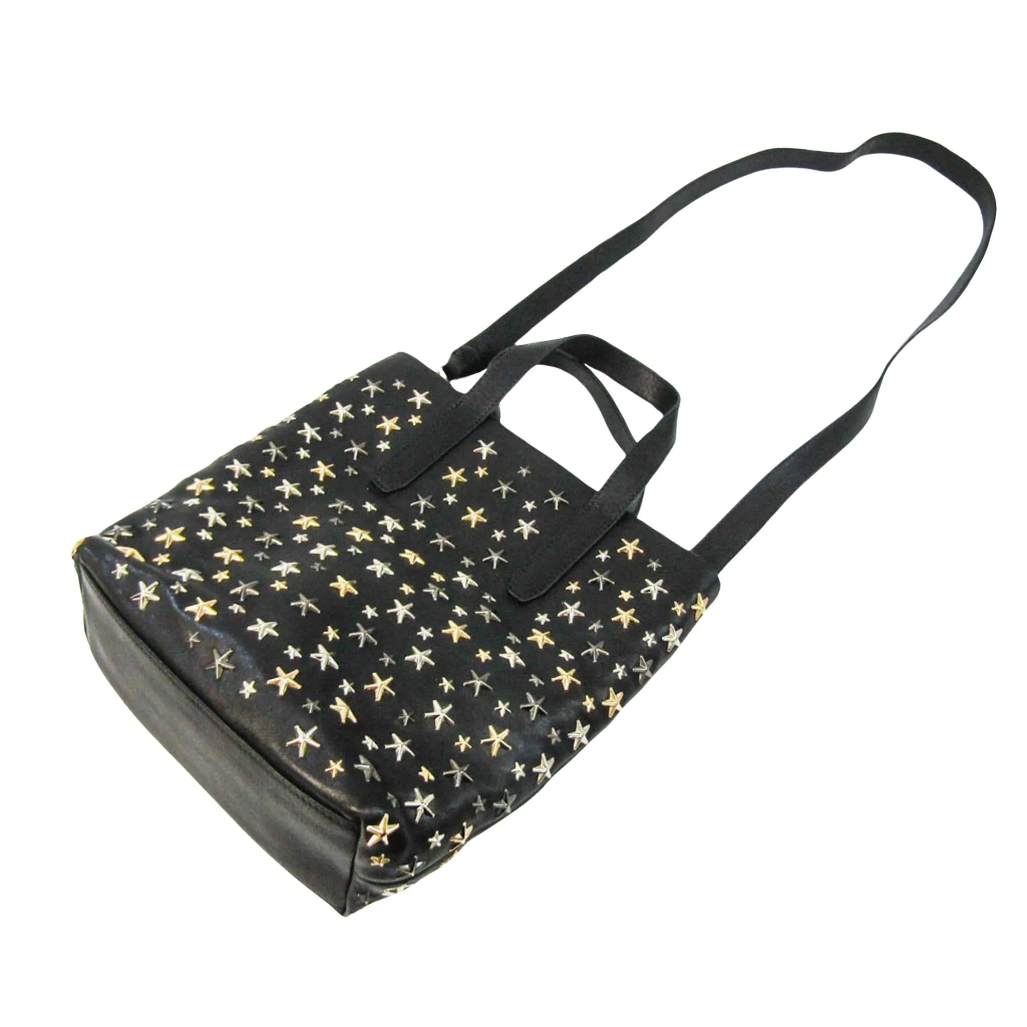 Jimmy Choo Star  Leather Shoulder Bag (Pre-Owned)