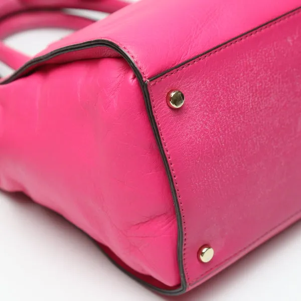 Kate Spade Handbag Calfskin, Leather pink Shoulder 2WAY Women Used