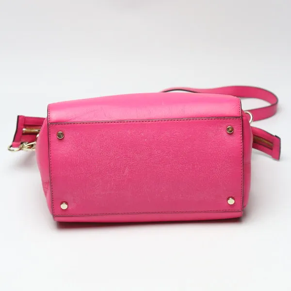 Kate Spade Handbag Calfskin, Leather pink Shoulder 2WAY Women Used