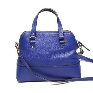 Kate Spade Handbag leather blue Shoulder 2WAY Women Used