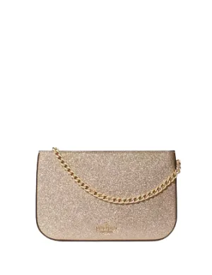Kate Spade New York Glimmer Glitter Pochette
