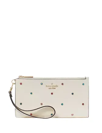 Kate Spade New York Madison Studded Double Zip Wristlet