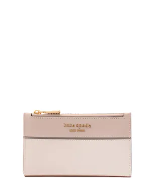 Kate Spade New York Morgan Colorblocked Small Slim Bifold Wallet