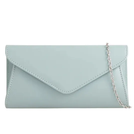 Koko H2490 Light Grey envelope clutch bag