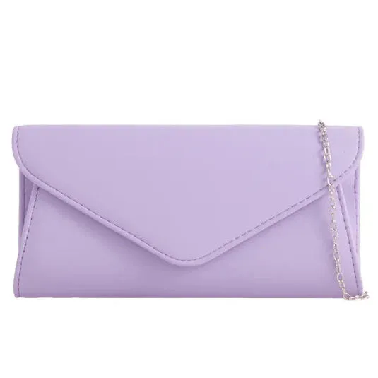 Koko H2490 Lilac envelope clutch bag