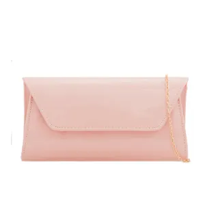 Koko L2250 Flesh Patent Clutch Bag
