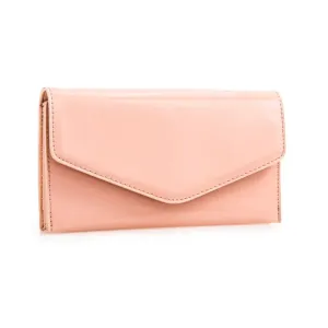 Koko L2493 Flesh Pink Patent Envelope Clutch