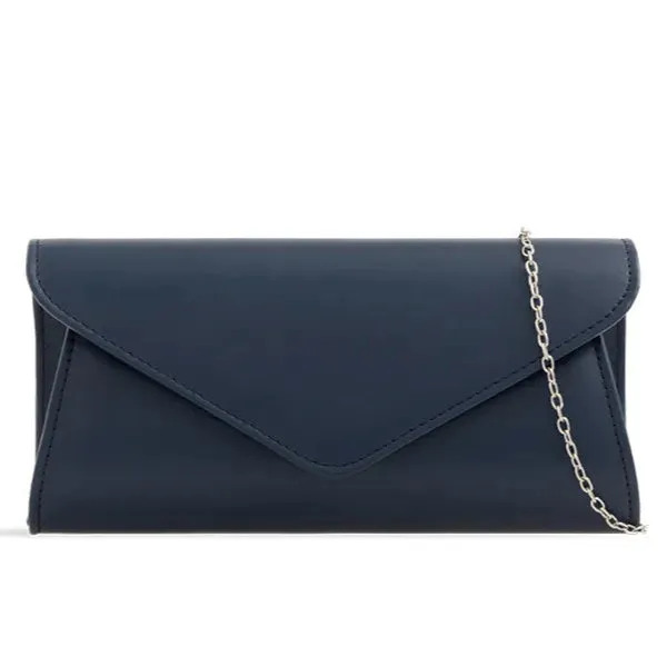 Koko Navy envelope clutch bag