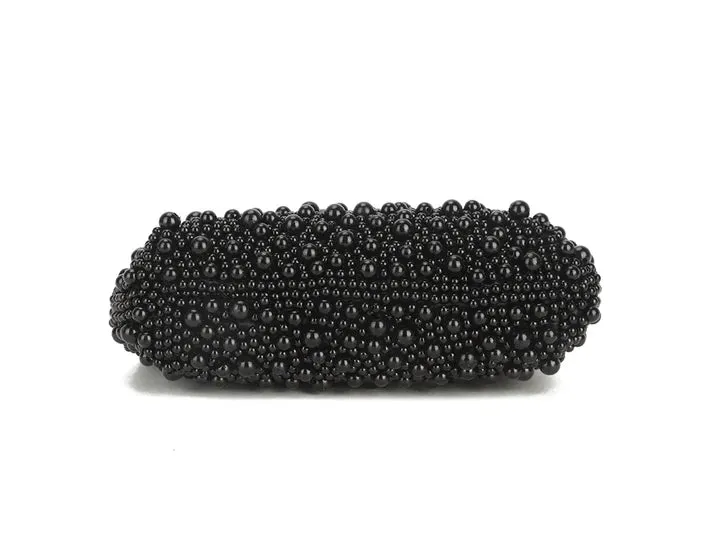 Koko YS3337 Black Pearl Embellished Bag
