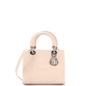 Lady Dior Bag Cannage Quilt Lambskin Medium