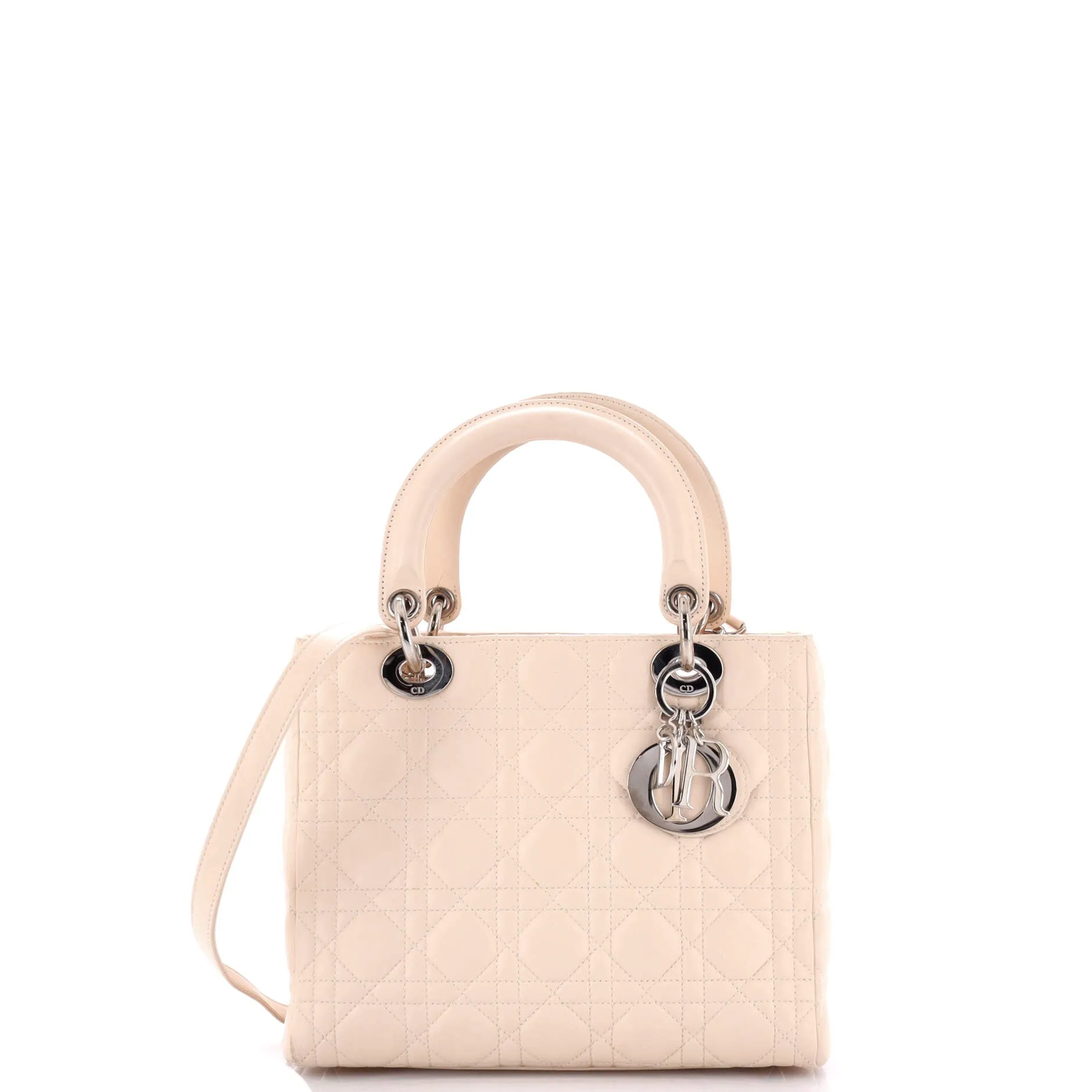 Lady Dior Bag Cannage Quilt Lambskin Medium