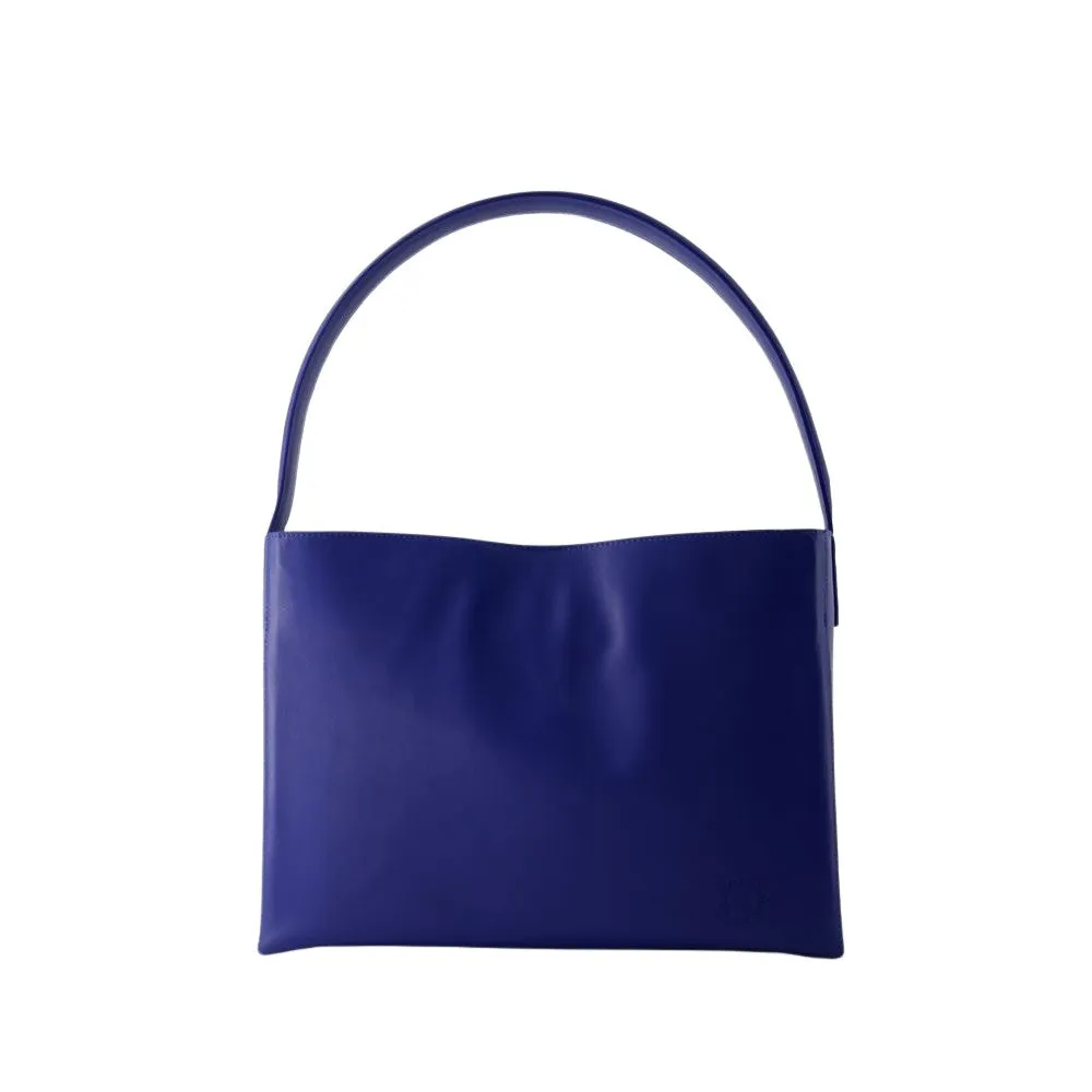 Leonore L Shoulder Bag - Leather - Blue Cobalt