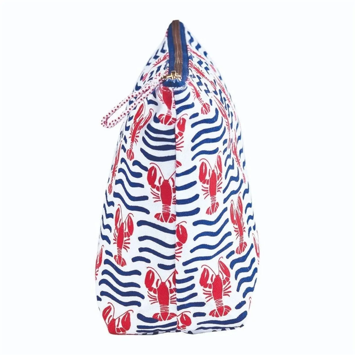 Lobster Waves Pouch Large