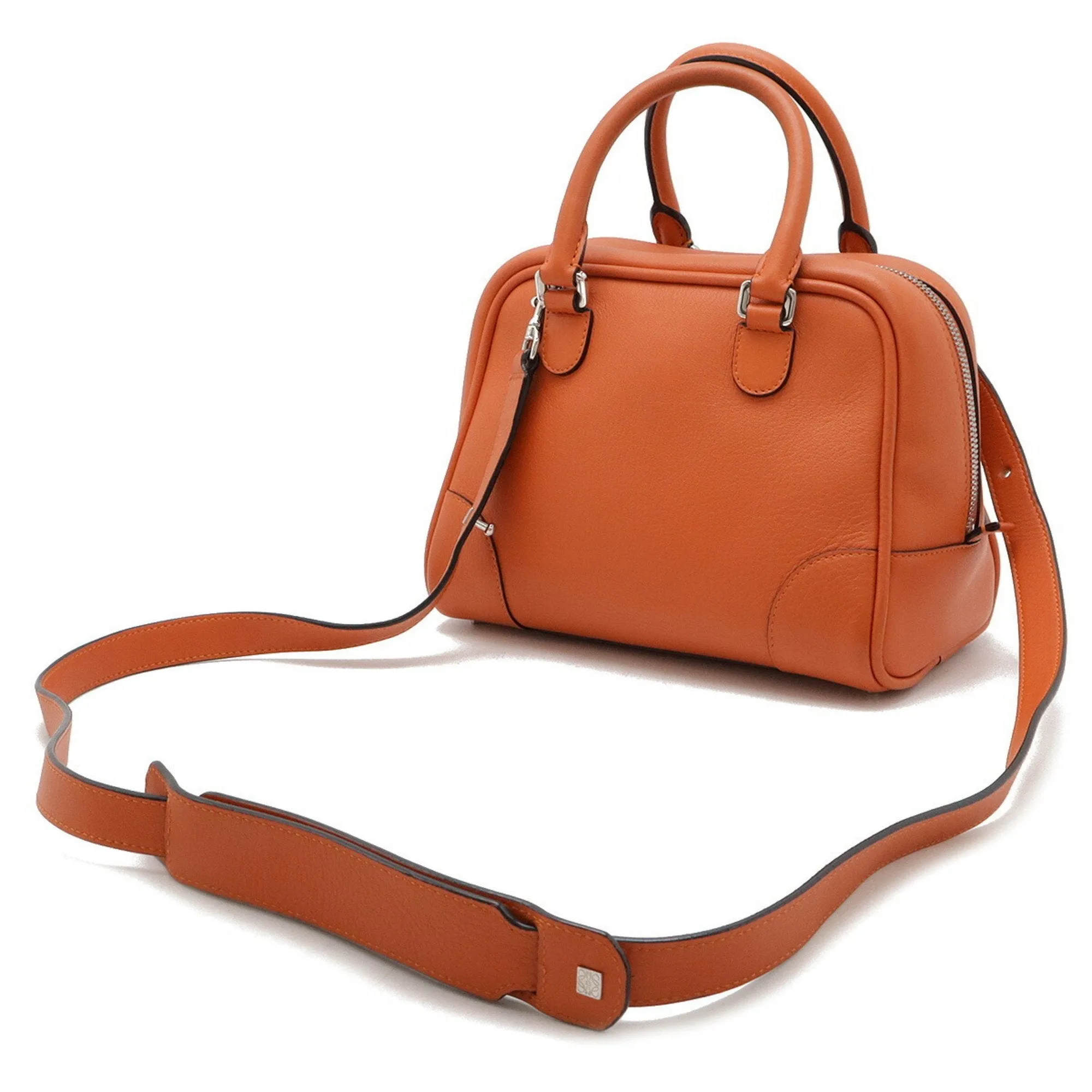 Loewe Leather Handbag Shoulder Bag (Pre-Owned)