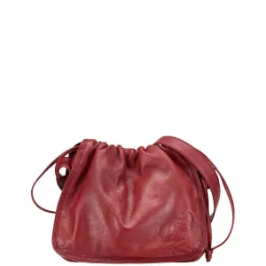 Loewe Leather Shoulder Bag (Pre-Owned)