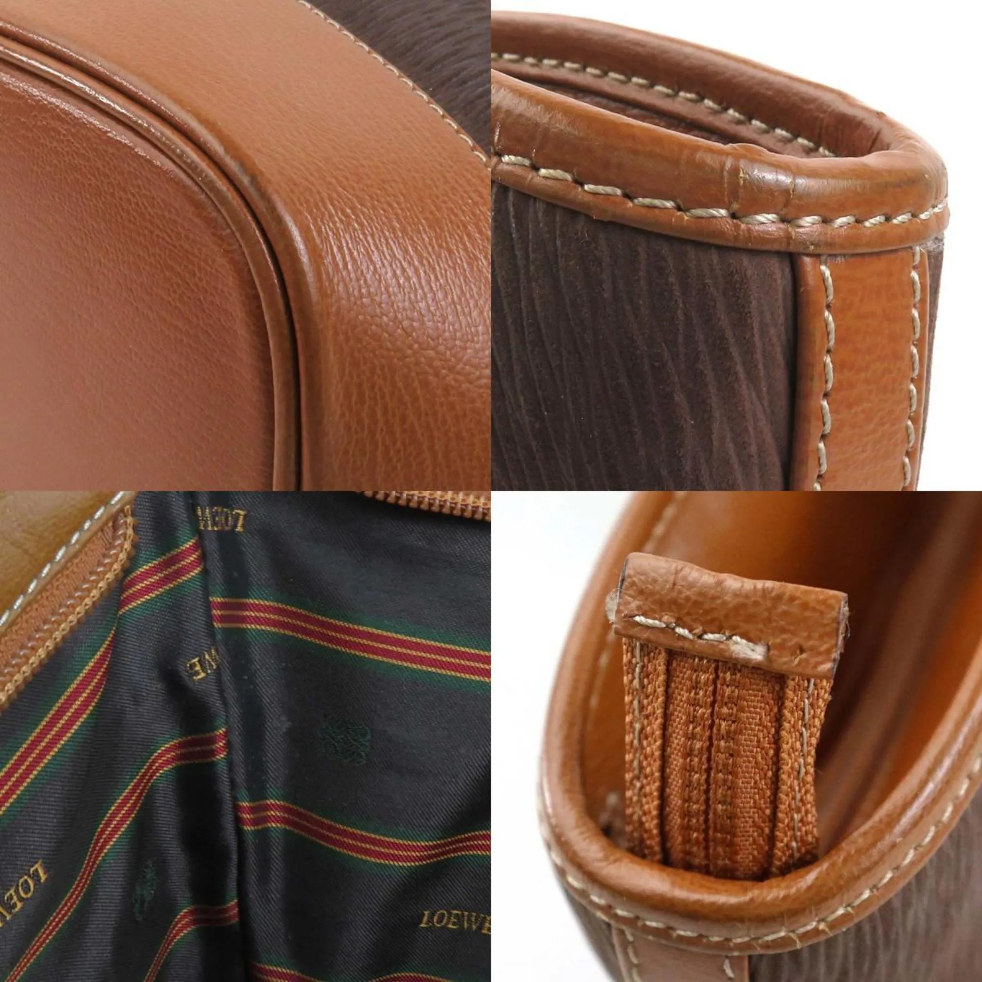Loewe Velazquez Leather Shoulder Bag (Pre-Owned)