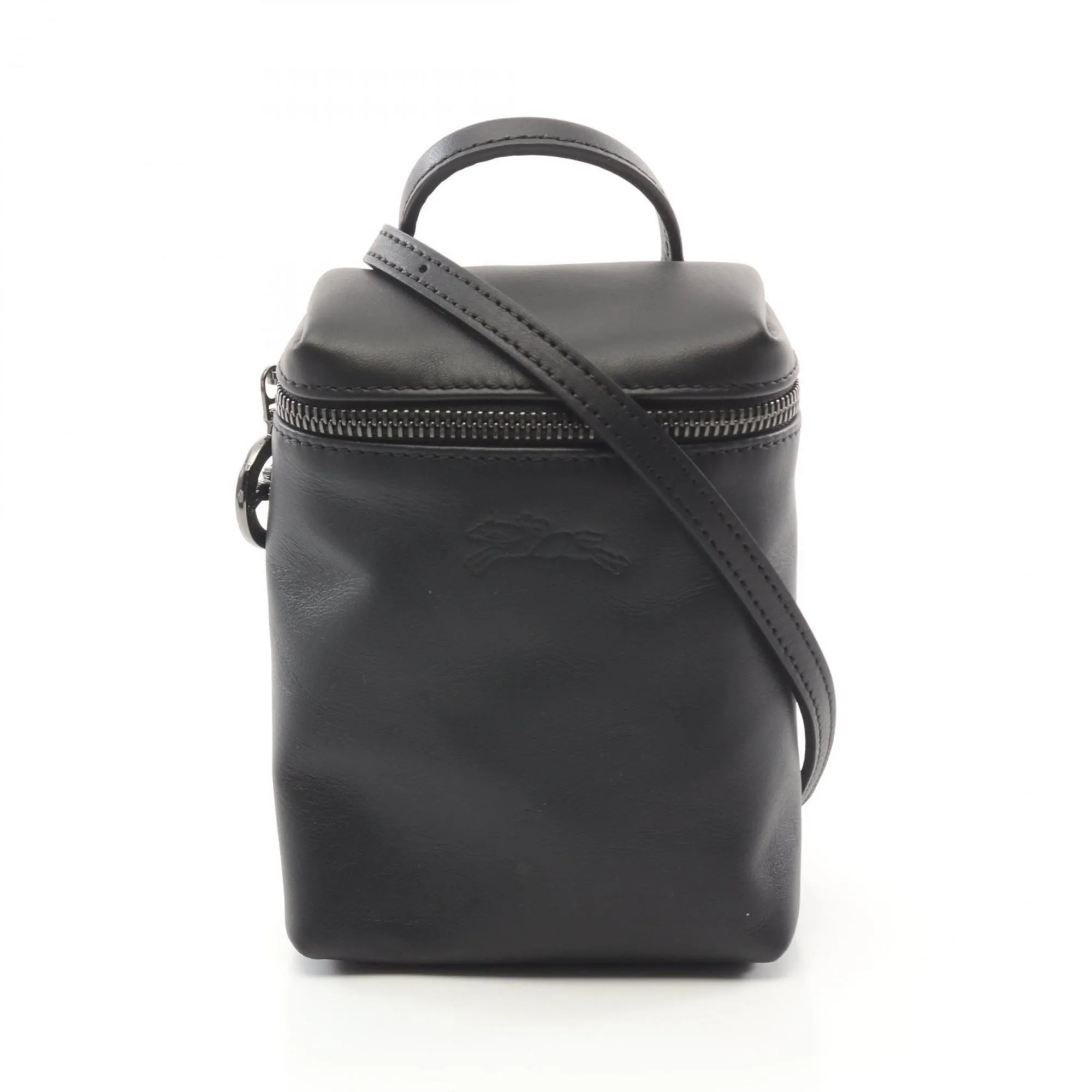 Longchamp Leather Shoulder Bag (Pre-Owned)